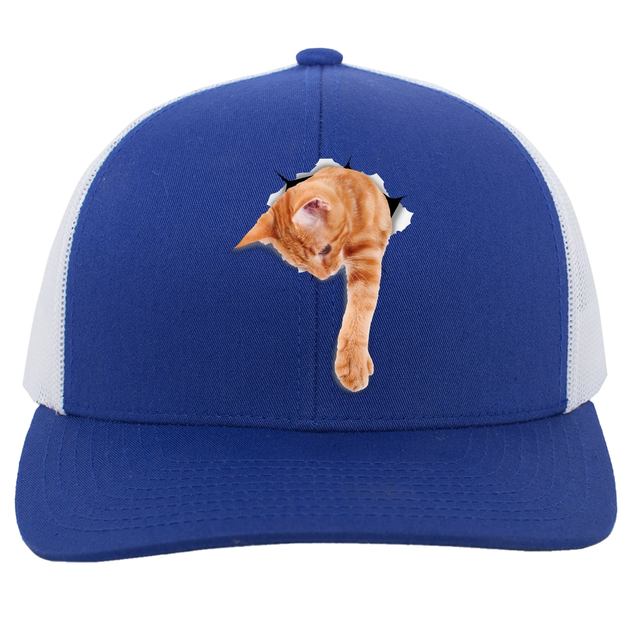 104C Trucker Snap Back - Royal/White