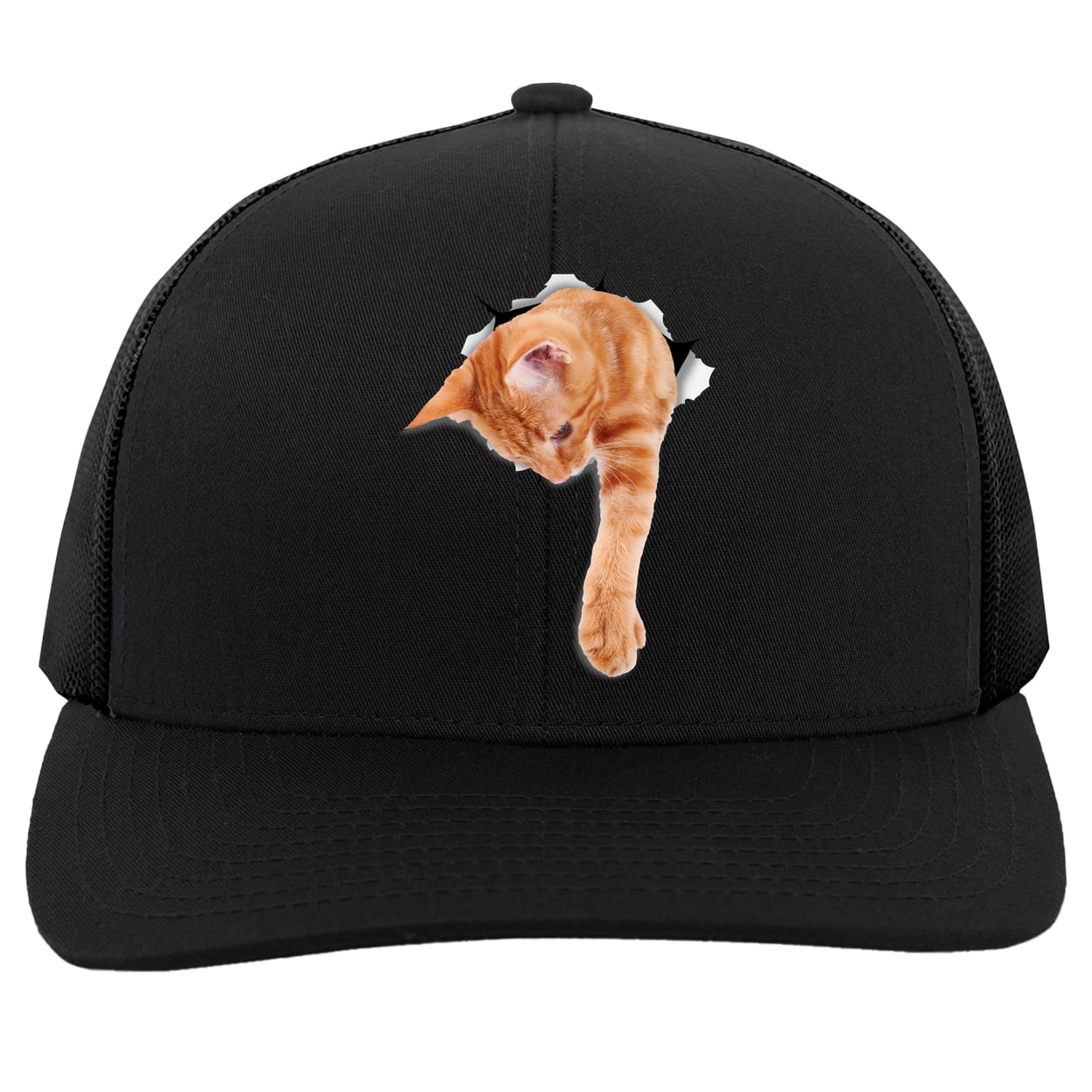 104C Trucker Snap Back - Black