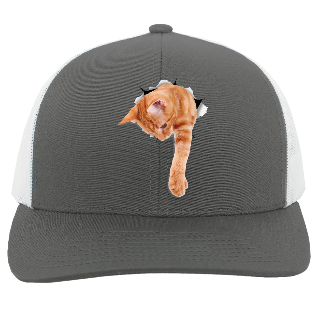104C Trucker Snap Back - Graphite/White