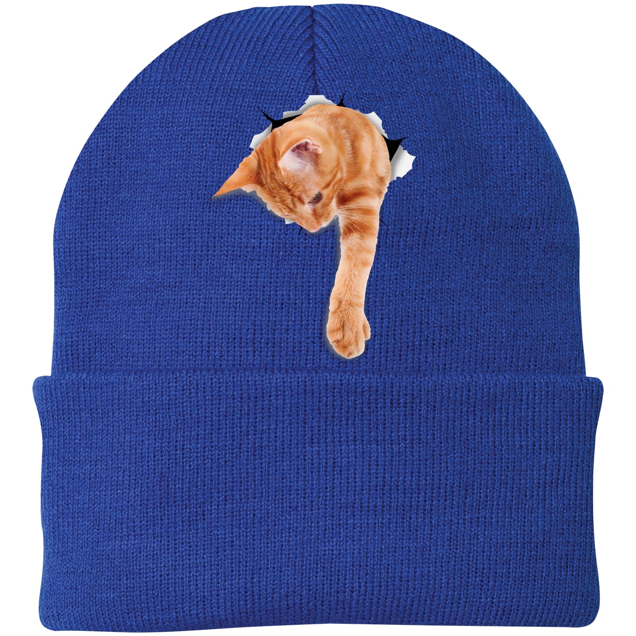 CP90 Port & Company Knit Beanie - Athletic Royal