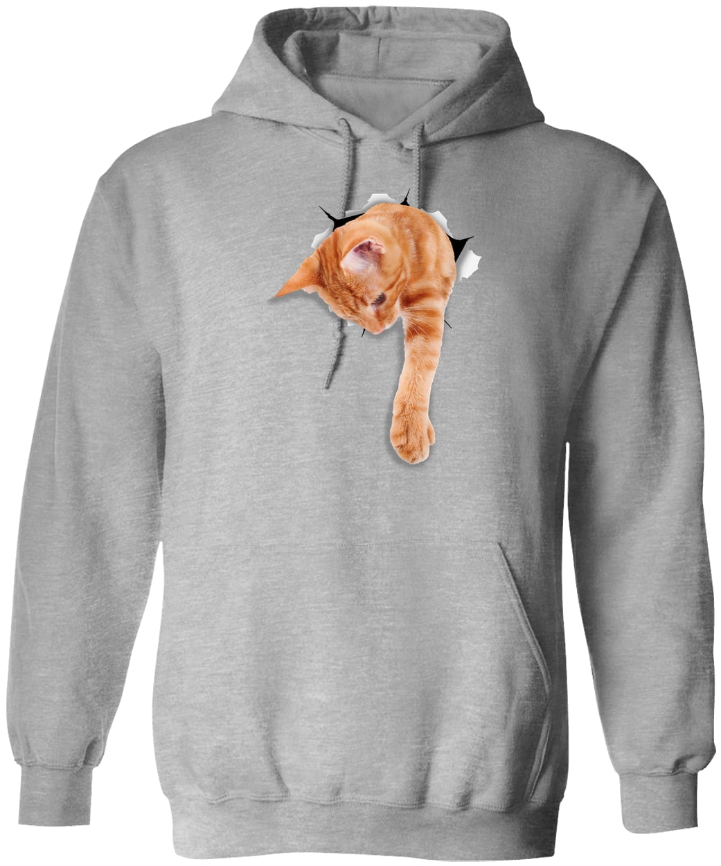 G185 Gildan Pullover Hoodie - Sport Grey