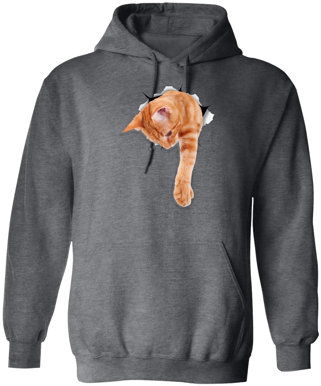 G185 Gildan Pullover Hoodie - Dark Heather