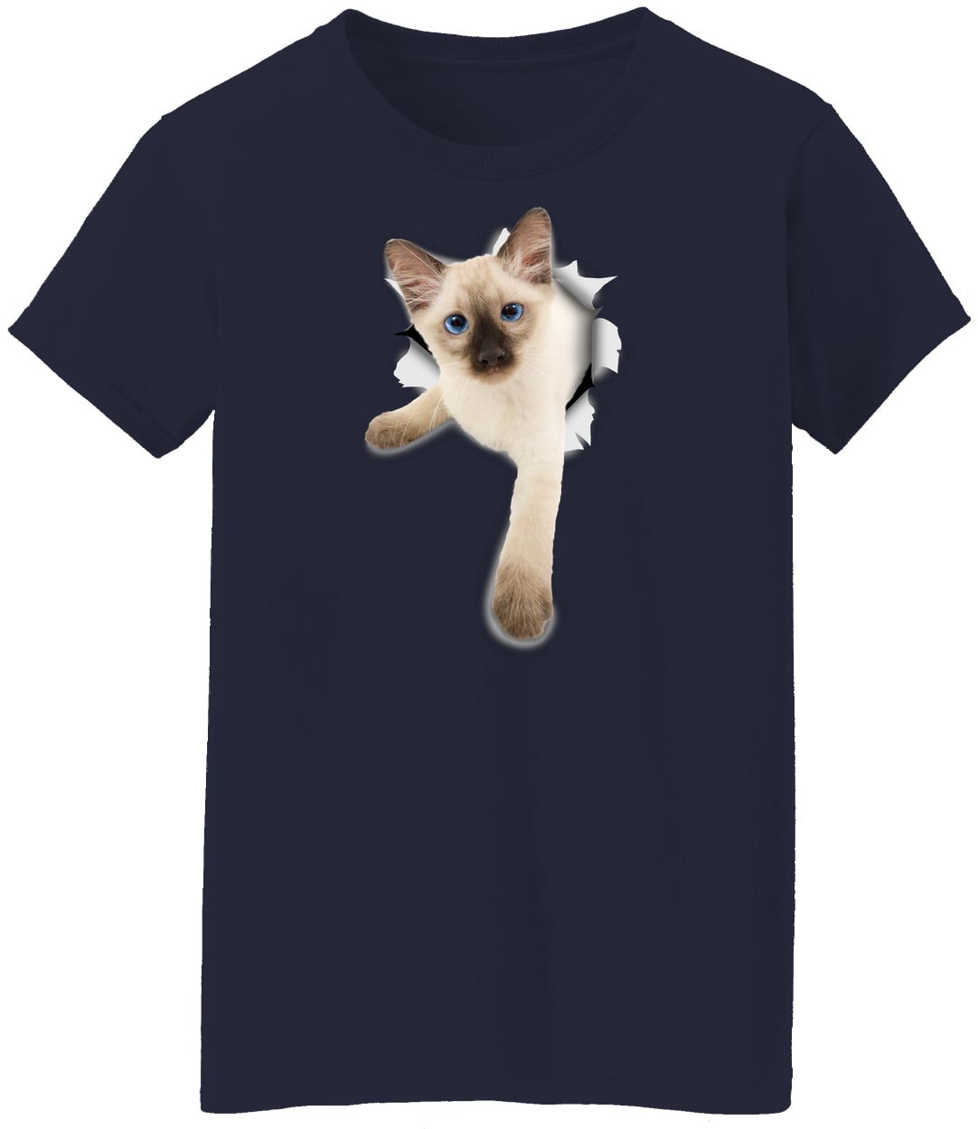 G500L Ladies' 5.3 oz. T-Shirt - Navy