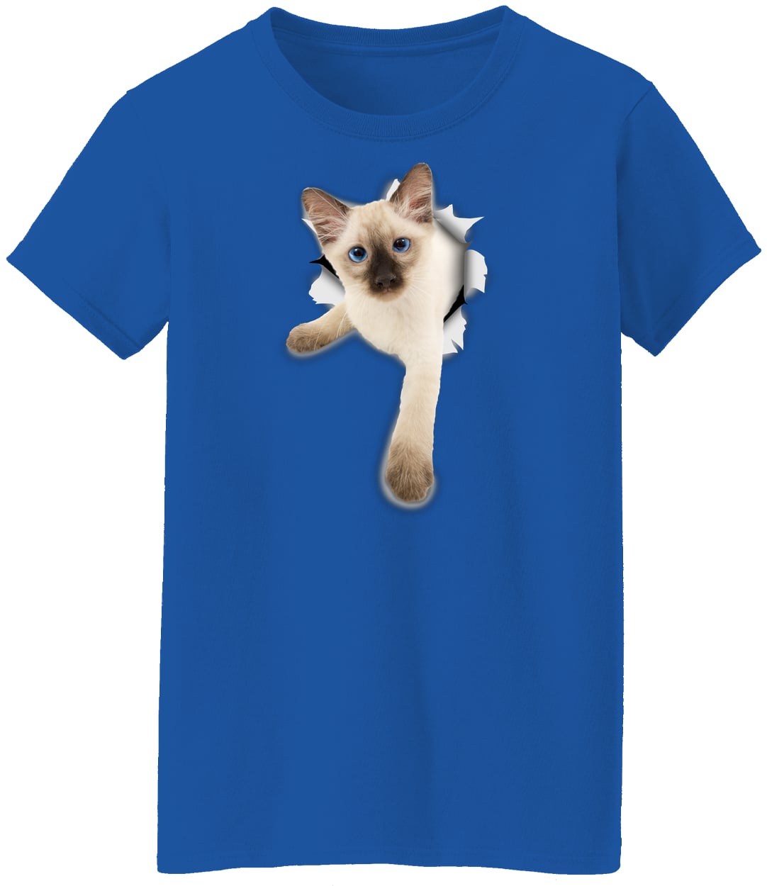 G500L Ladies' 5.3 oz. T-Shirt - Royal