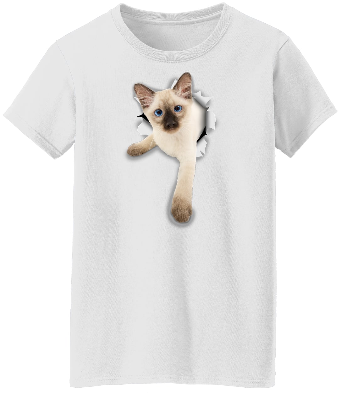 G500L Ladies' 5.3 oz. T-Shirt - White