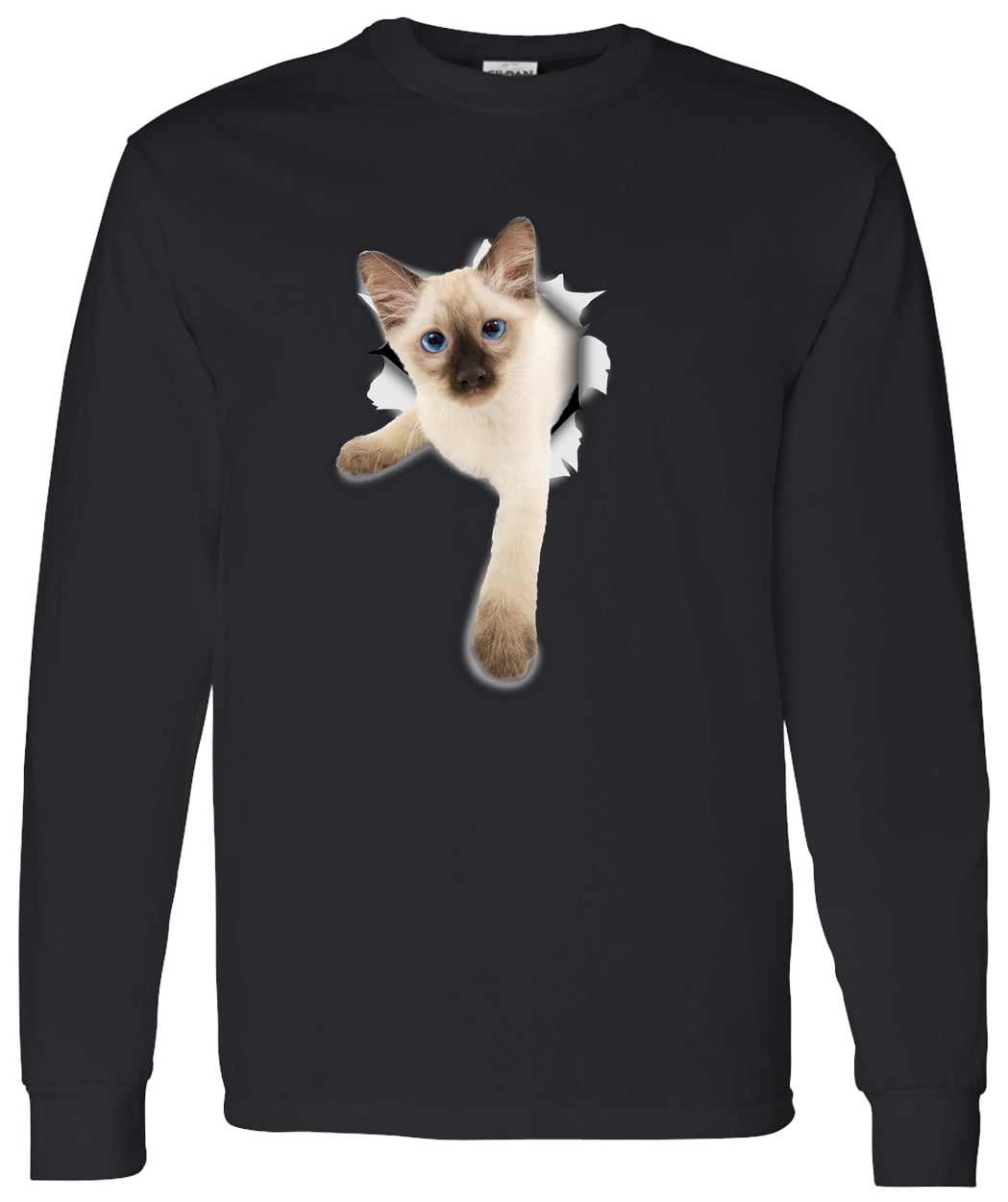 G540 LS T-Shirt 5.3 oz. - Black