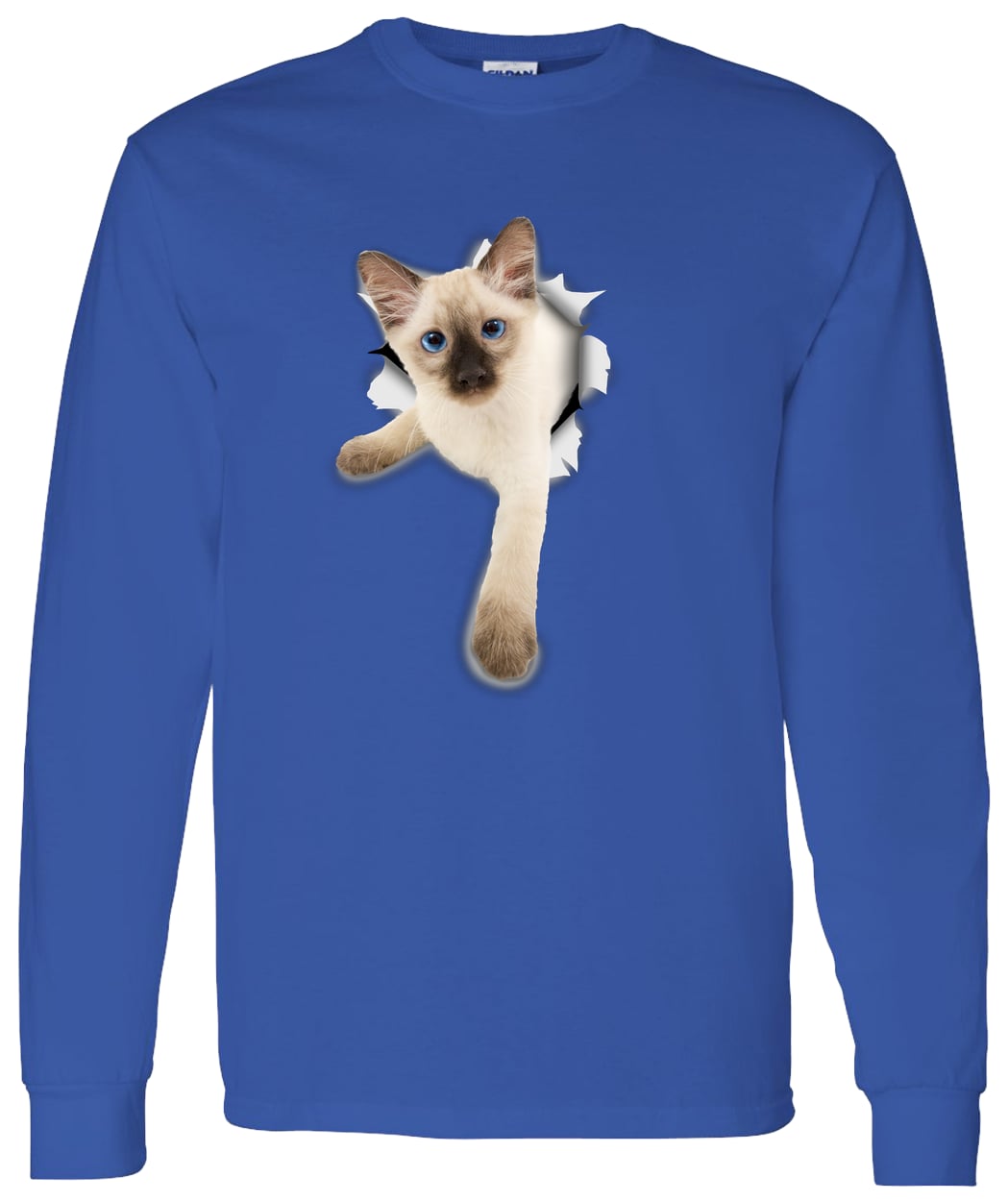G540 LS T-Shirt 5.3 oz. - Royal