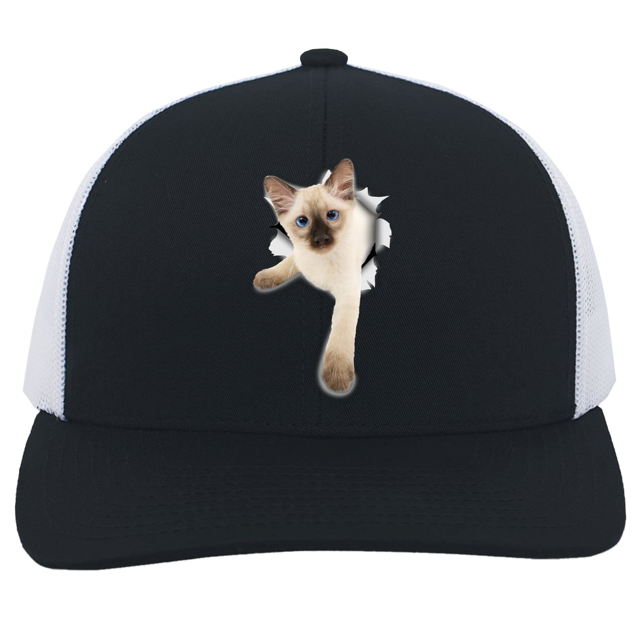 104C Trucker Snap Back - Navy/White