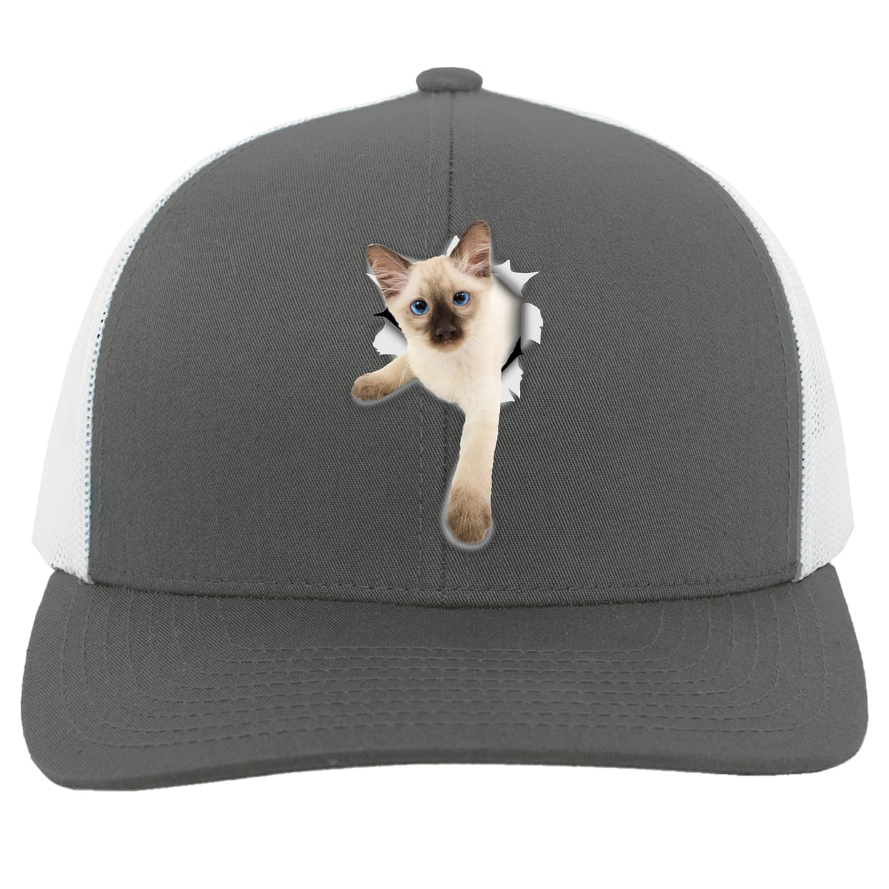 104C Trucker Snap Back - Graphite/White