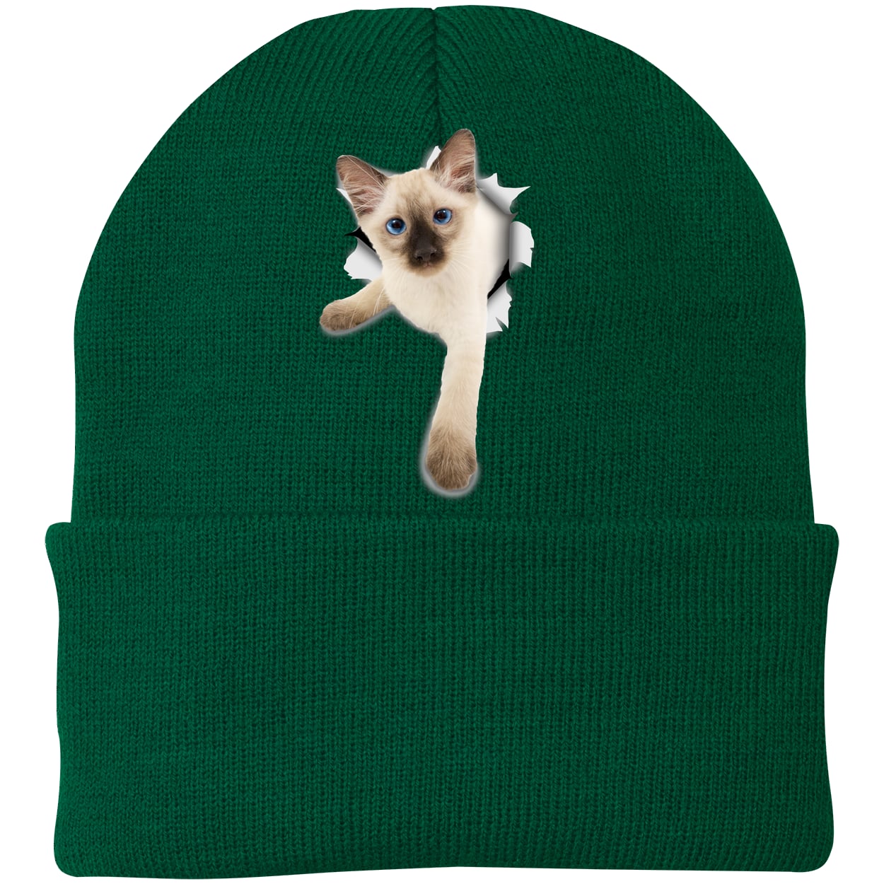 CP90 Port & Company Knit Beanie - Athletic Green