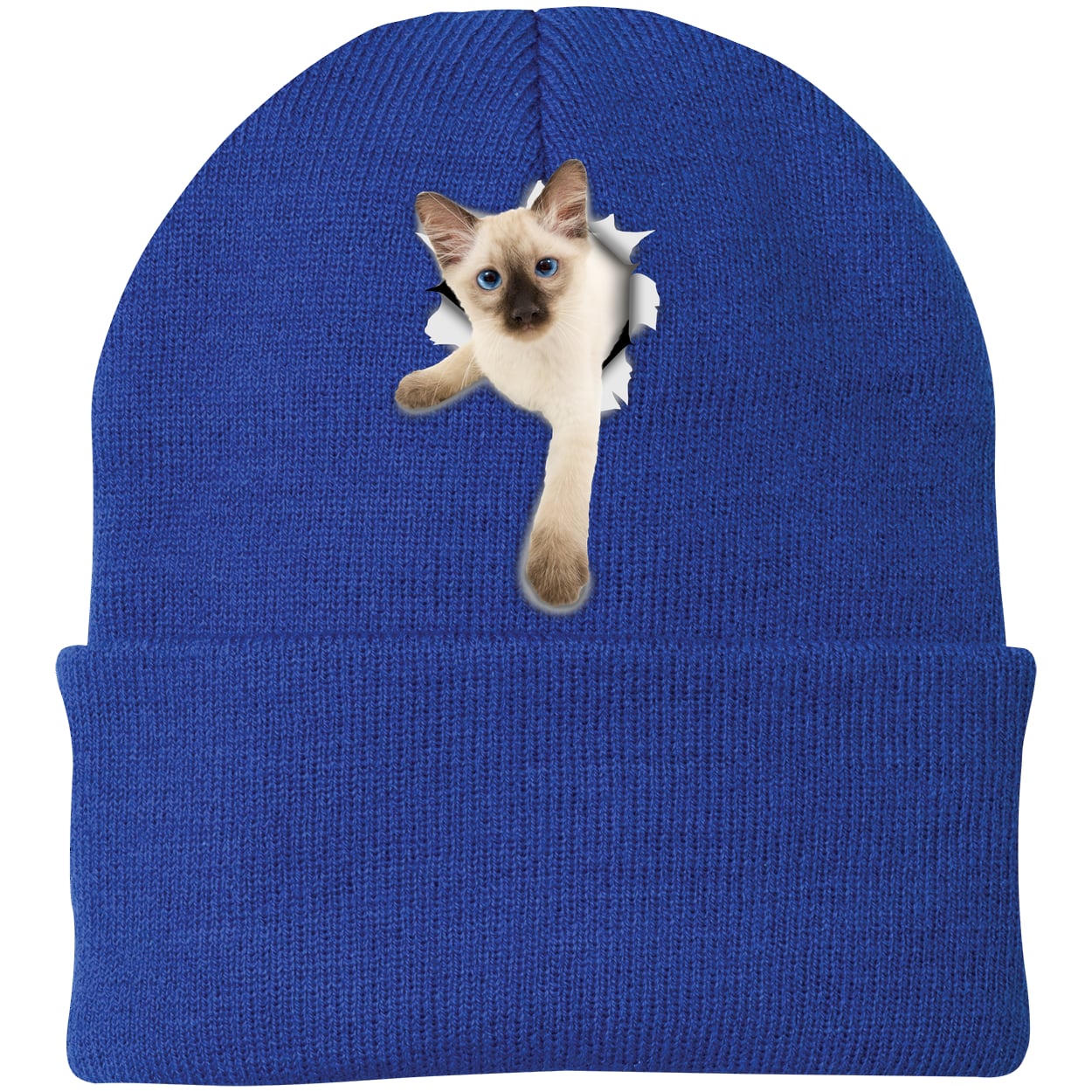 CP90 Port & Company Knit Beanie - Athletic Royal