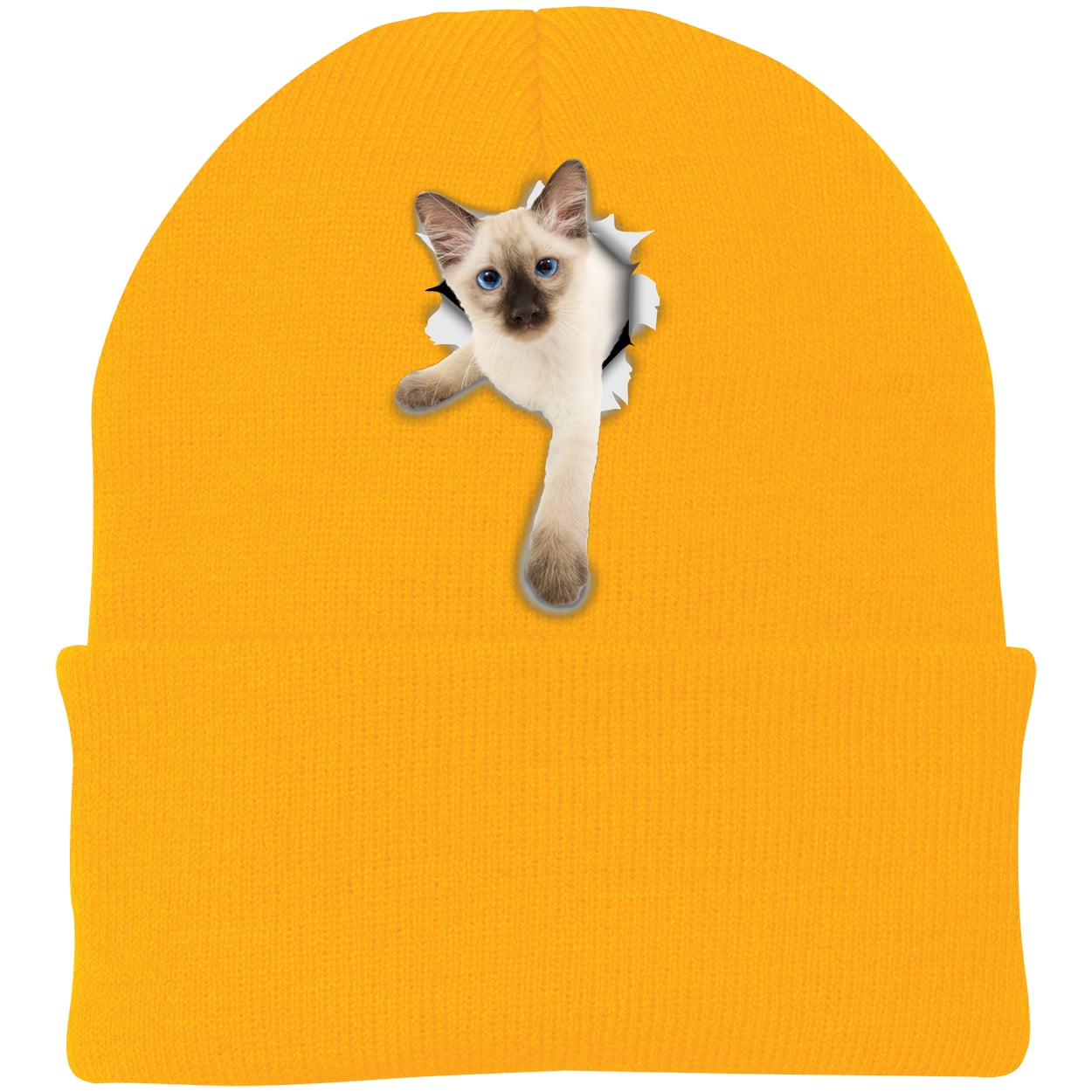 CP90 Port & Company Knit Beanie - Athletic Gold