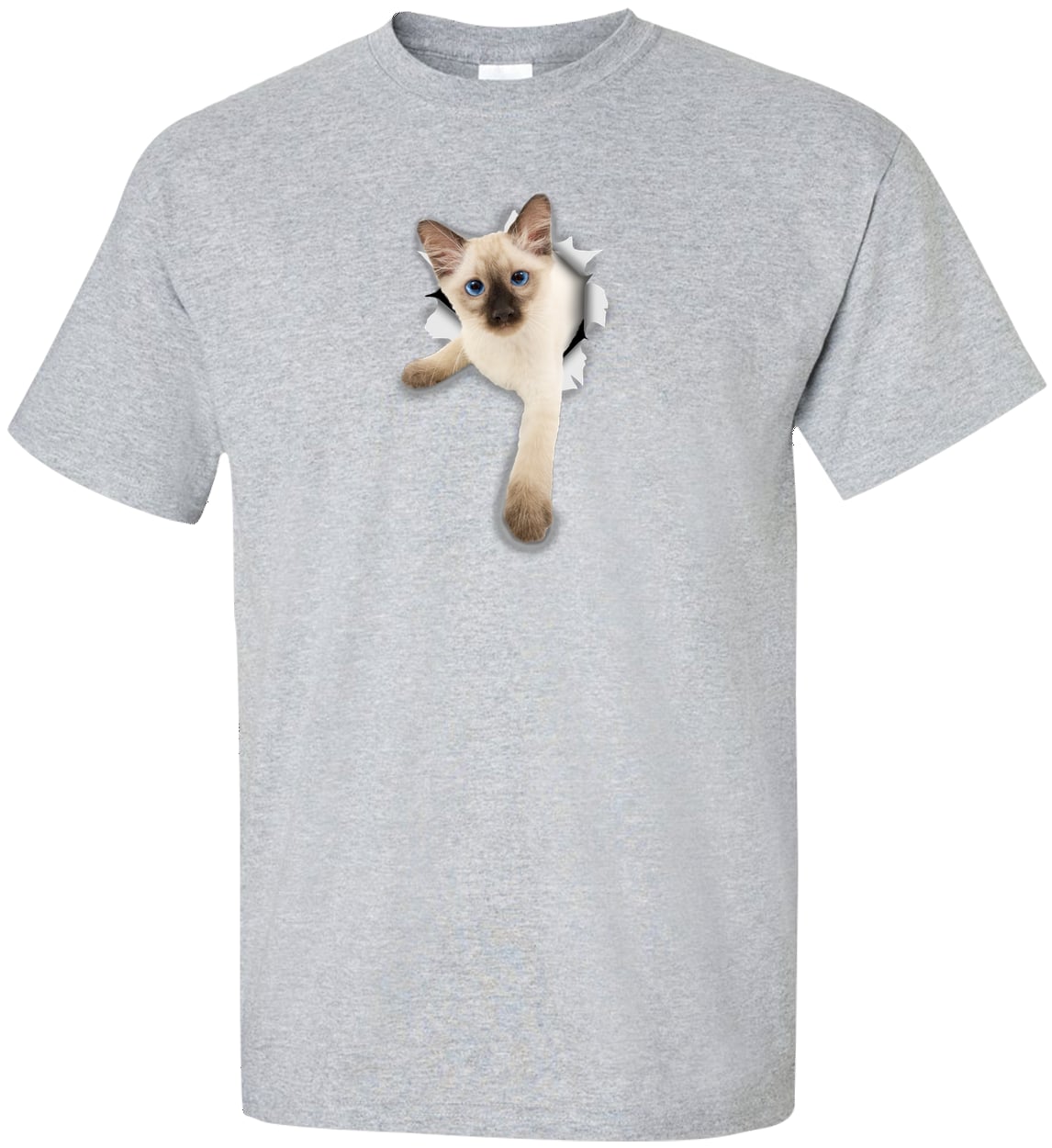 G200T Gildan Mens Tall Ultra Cotton Tee - Sport Grey