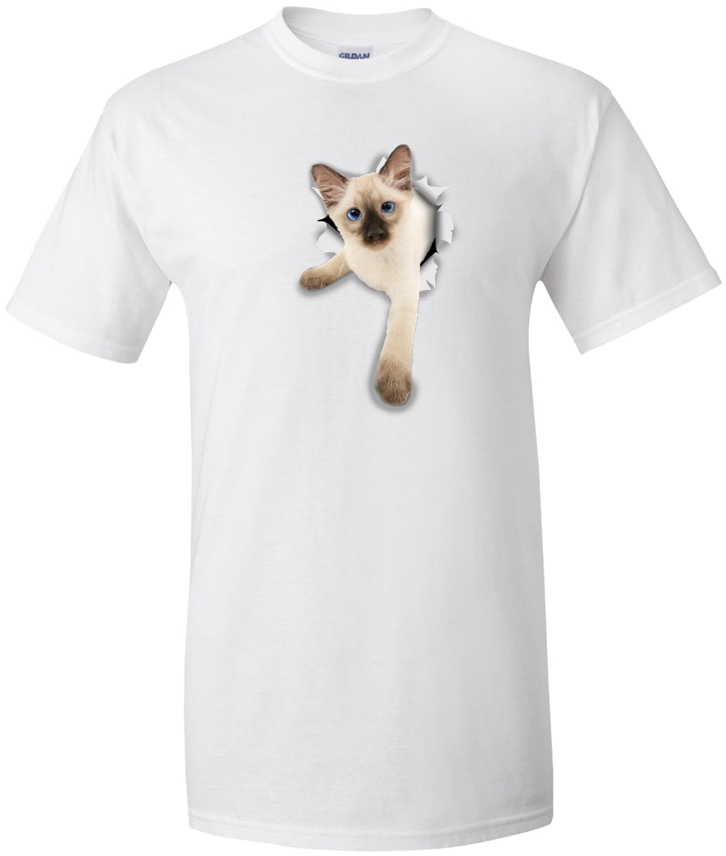 G200T Gildan Mens Tall Ultra Cotton Tee - White