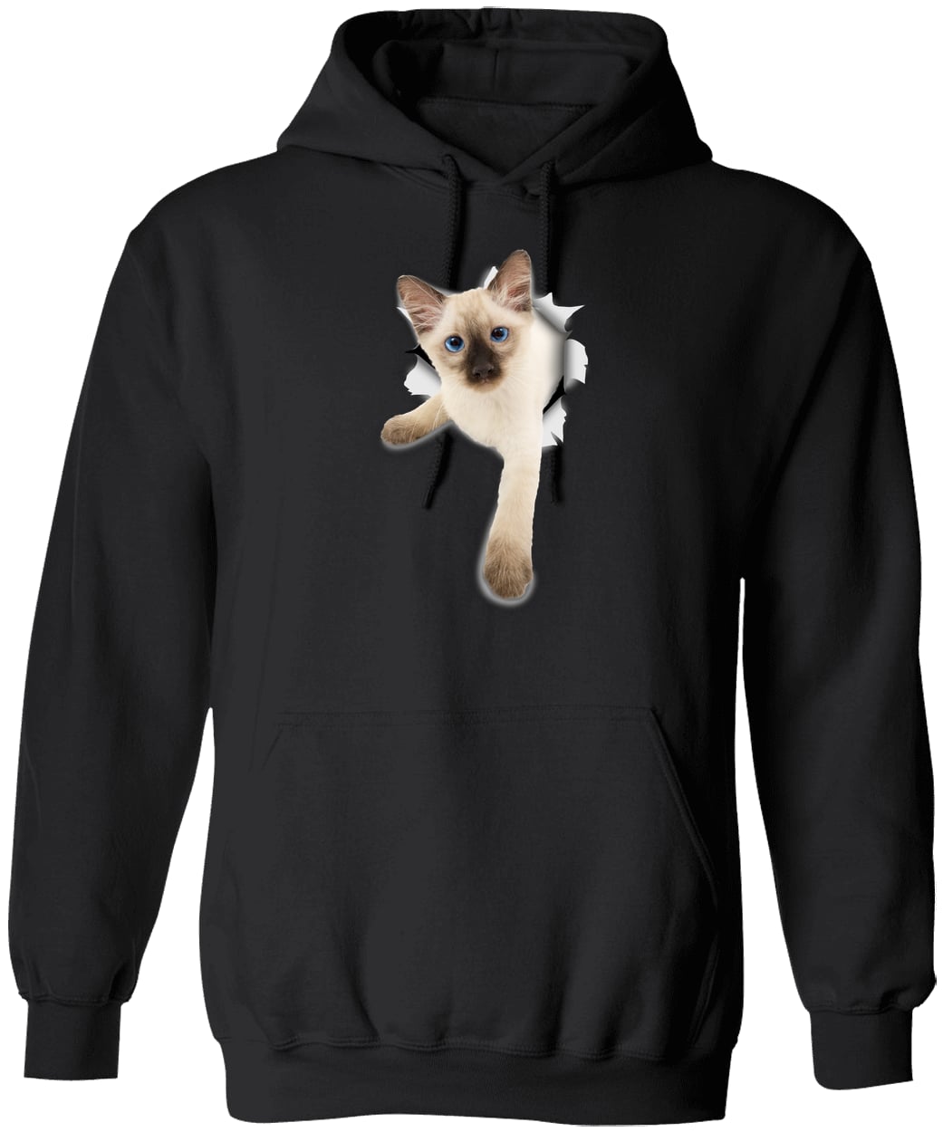 G185 Gildan Pullover Hoodie - Black