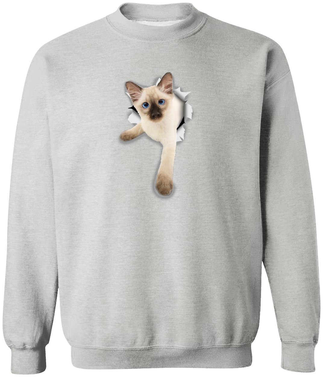 G180 Gildan Crewneck Pullover Sweatshirt - Sport Grey