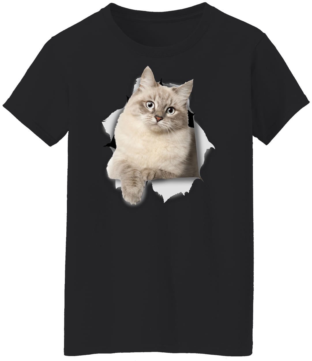 G500L Ladies' 5.3 oz. T-Shirt - Black