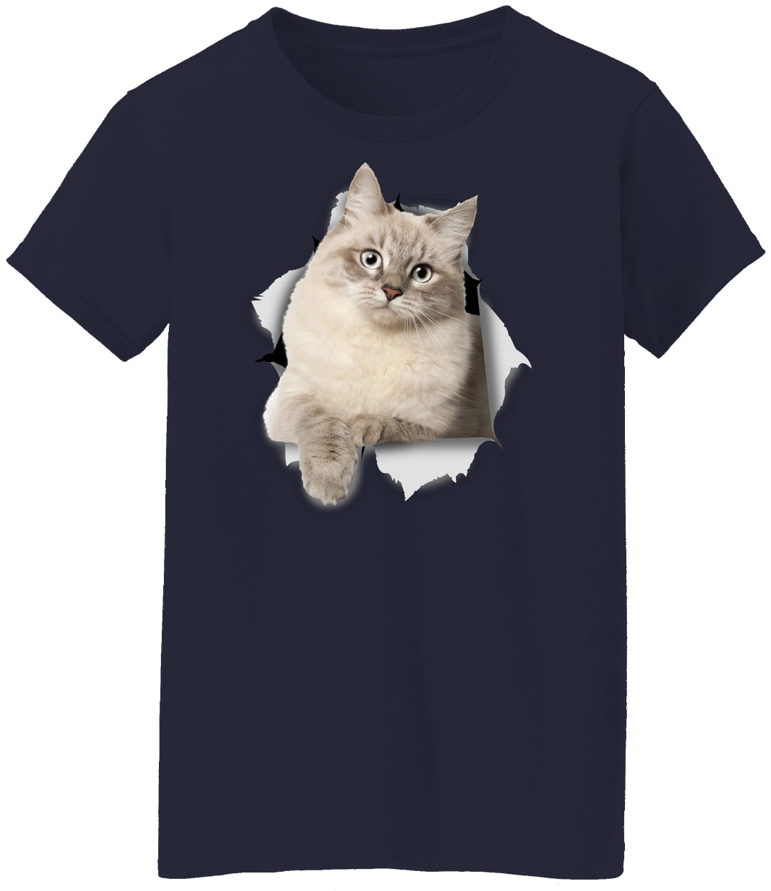 G500L Ladies' 5.3 oz. T-Shirt - Navy