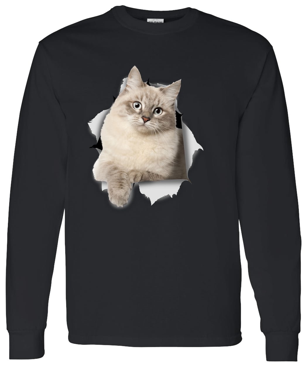 G540 LS T-Shirt 5.3 oz. - Black