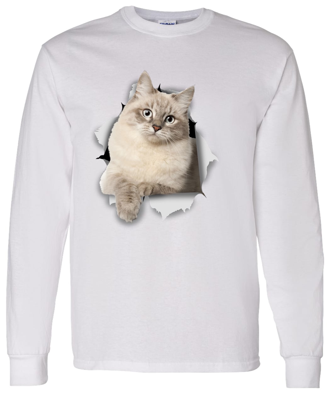 G540 LS T-Shirt 5.3 oz. - White