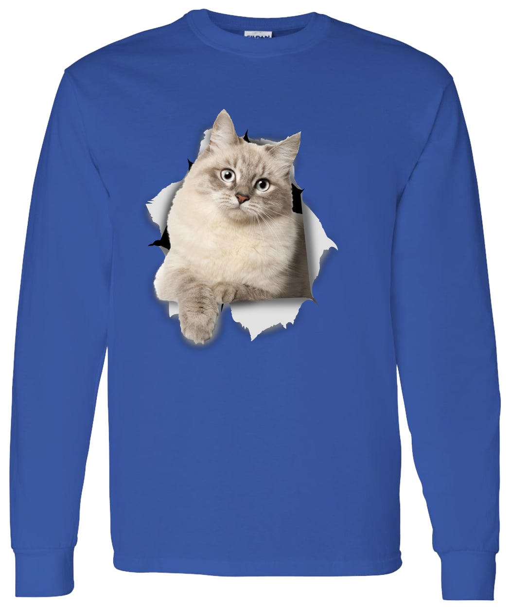G540 LS T-Shirt 5.3 oz. - Royal