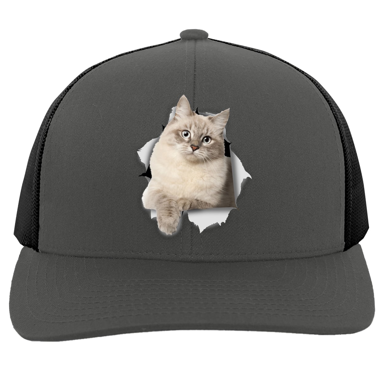 104C Trucker Snap Back - Graphite/Black