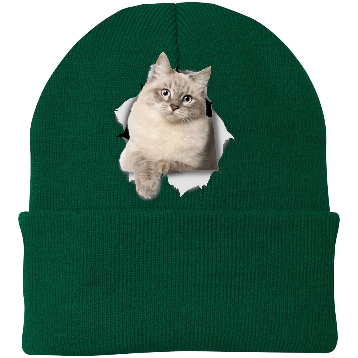 CP90 Port & Company Knit Beanie - Athletic Green