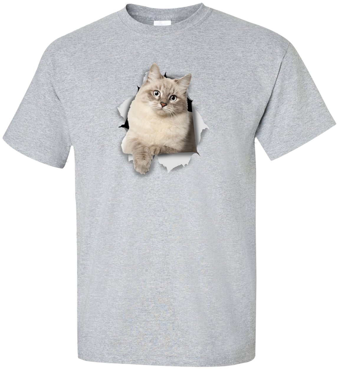 G200T Gildan Mens Tall Ultra Cotton Tee - Sport Grey