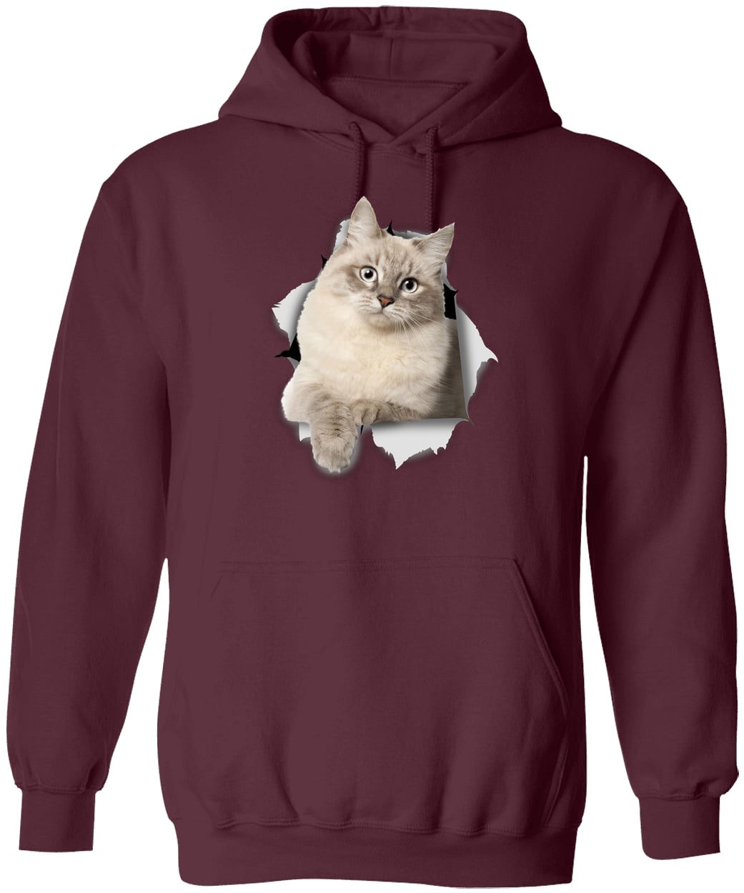G185 Gildan Pullover Hoodie - Maroon