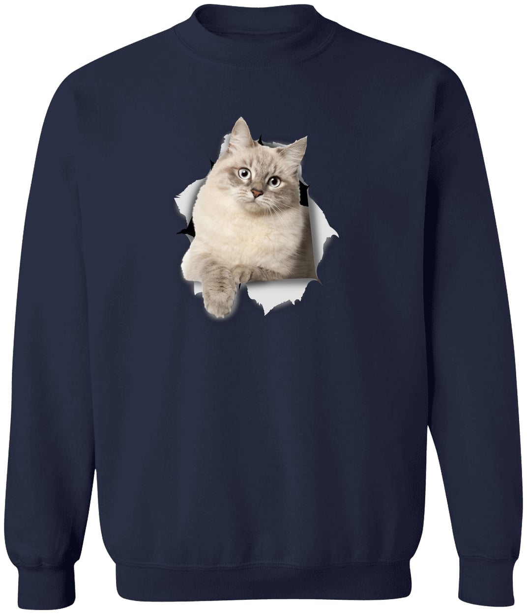 G180 Gildan Crewneck Pullover Sweatshirt - Navy