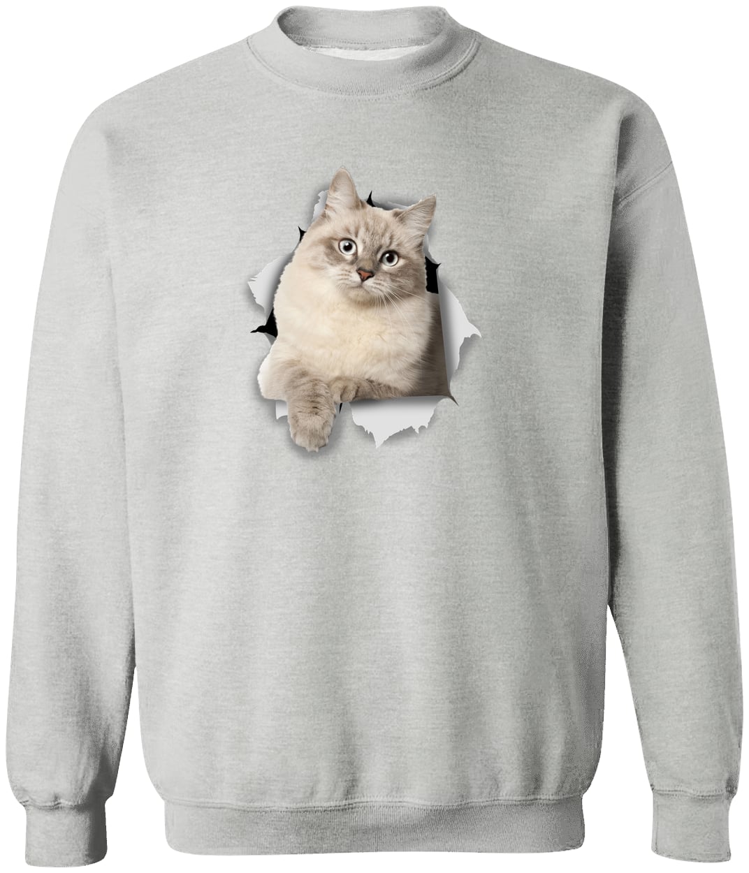 G180 Gildan Crewneck Pullover Sweatshirt - Sport Grey