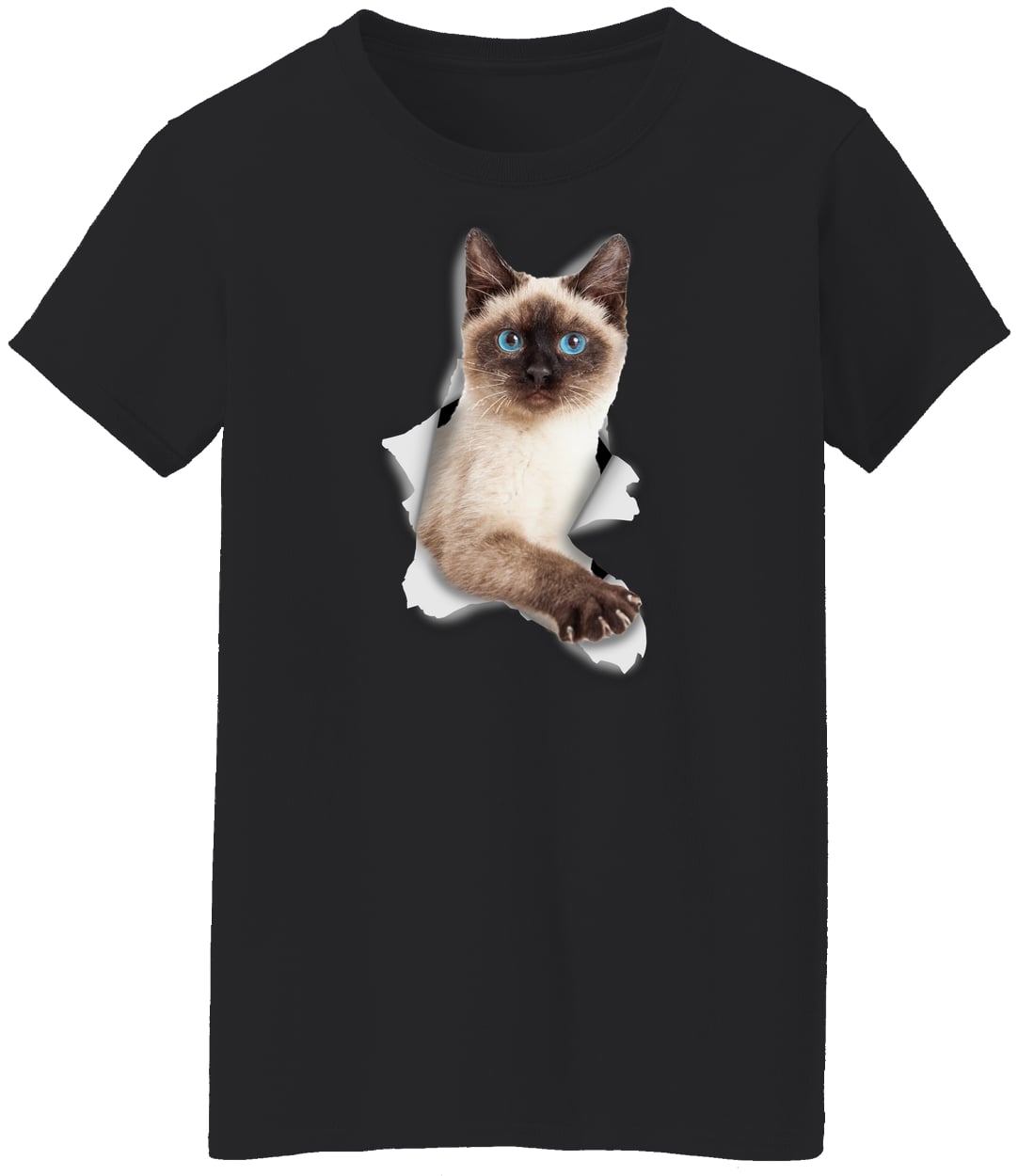 G500L Ladies' 5.3 oz. T-Shirt - Black