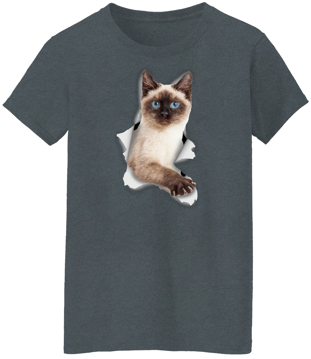 G500L Ladies' 5.3 oz. T-Shirt - Dark Heather
