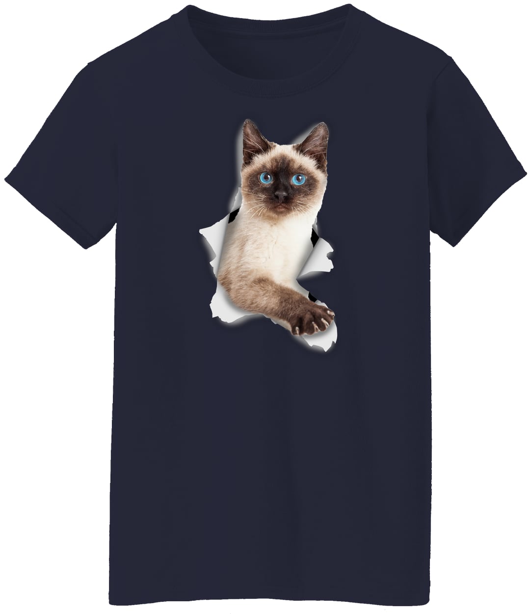 G500L Ladies' 5.3 oz. T-Shirt - Navy