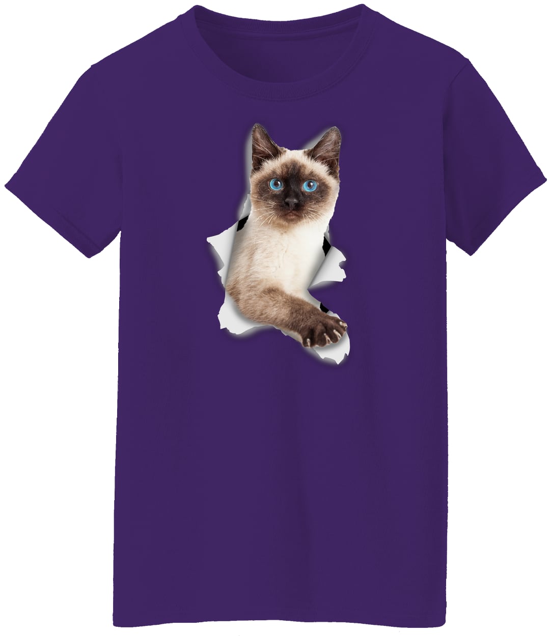 G500L Ladies' 5.3 oz. T-Shirt - Purple