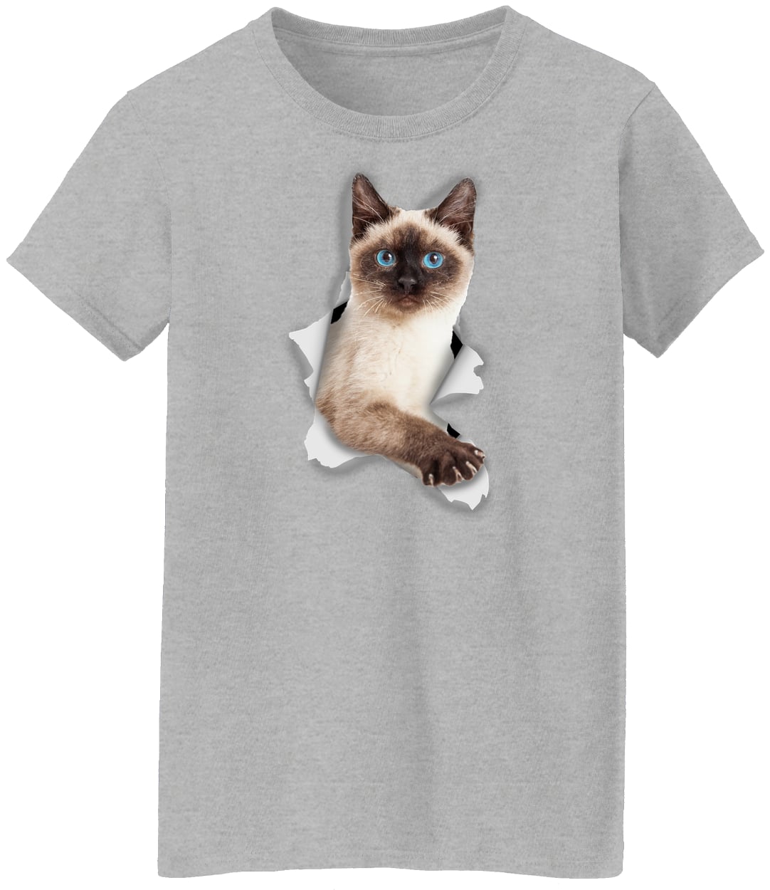 G500L Ladies' 5.3 oz. T-Shirt - Sport Grey