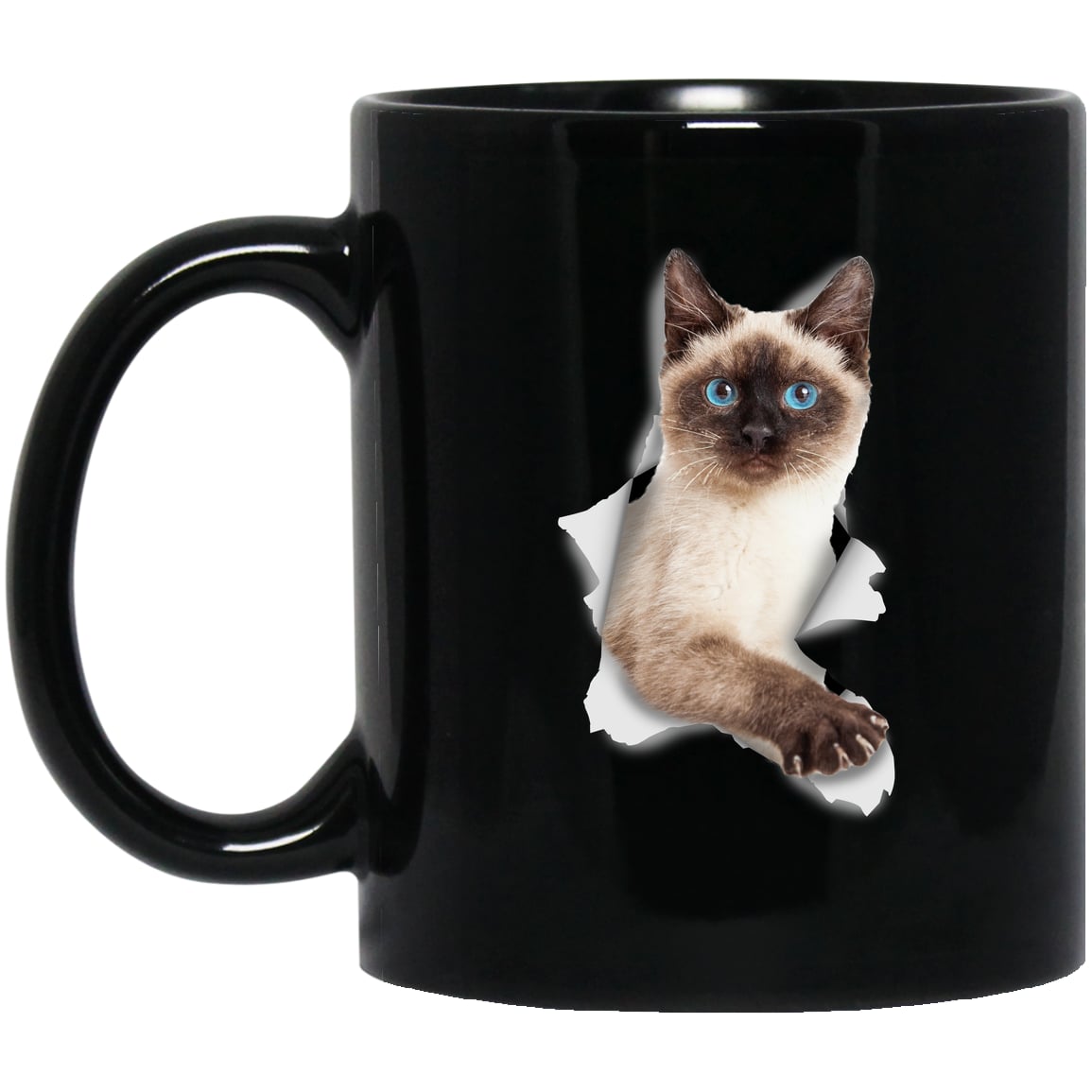 BM11OZ 11oz Black Mug Design Preview