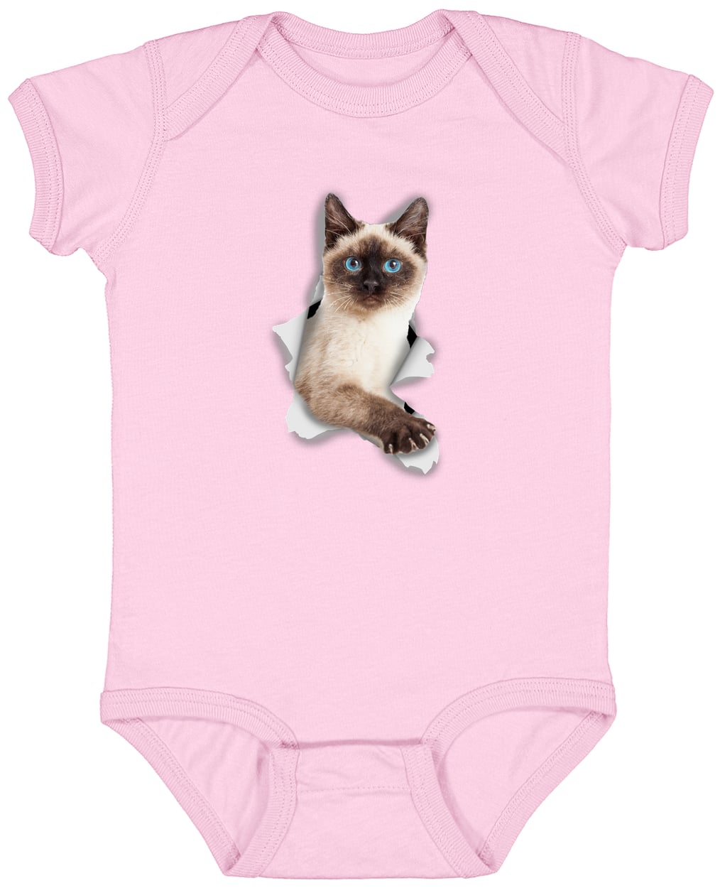 4424 Infant Fine Jersey Bodysuit - Pink