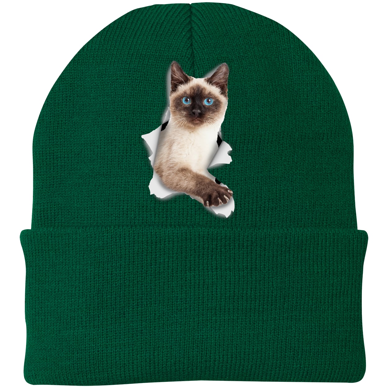 CP90 Port & Company Knit Beanie - Athletic Green