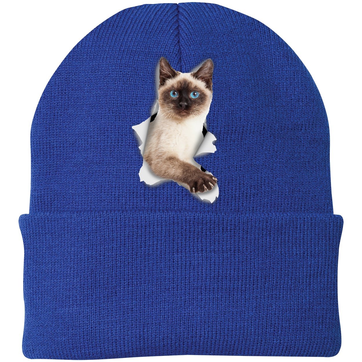 CP90 Port & Company Knit Beanie - Athletic Royal