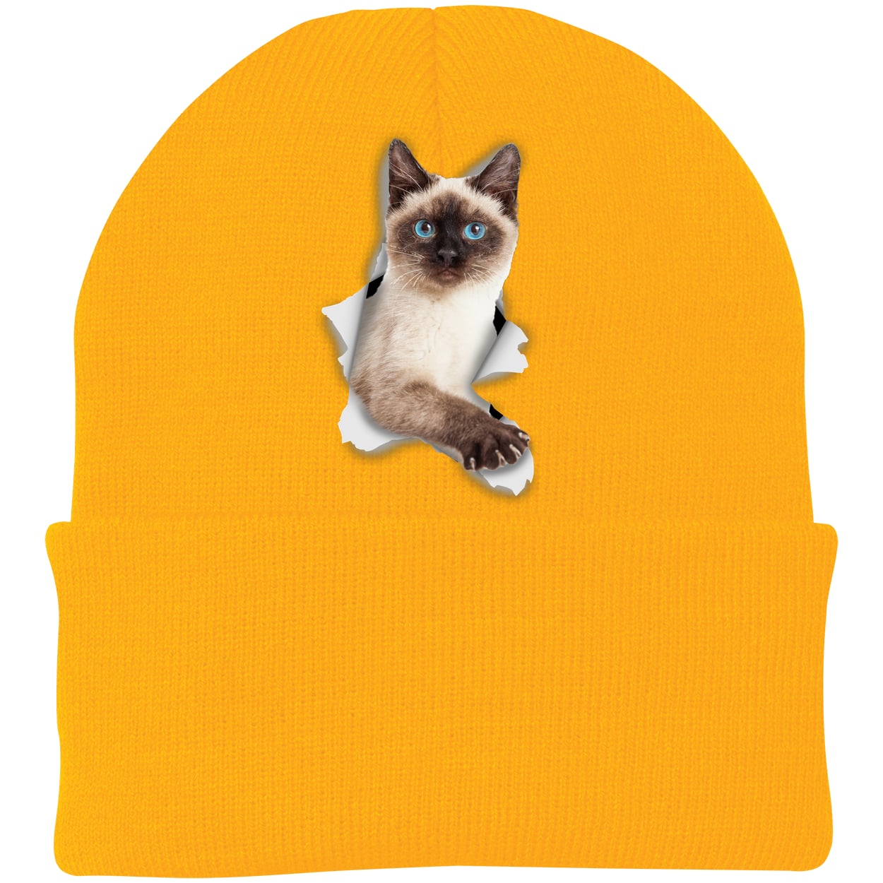CP90 Port & Company Knit Beanie - Athletic Gold