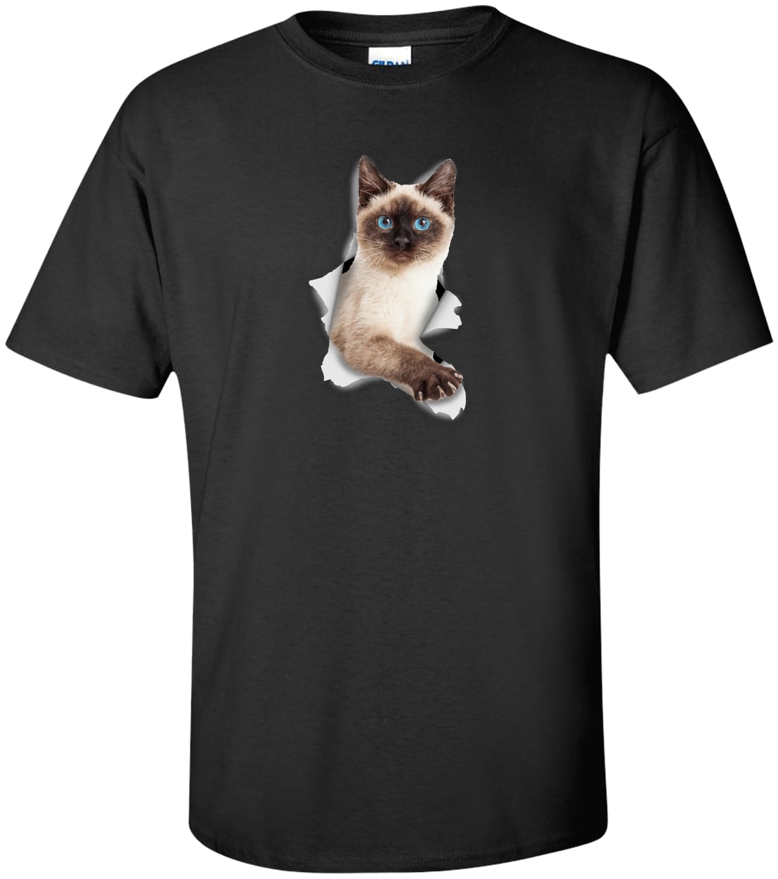 G200T Gildan Mens Tall Ultra Cotton Tee - Black