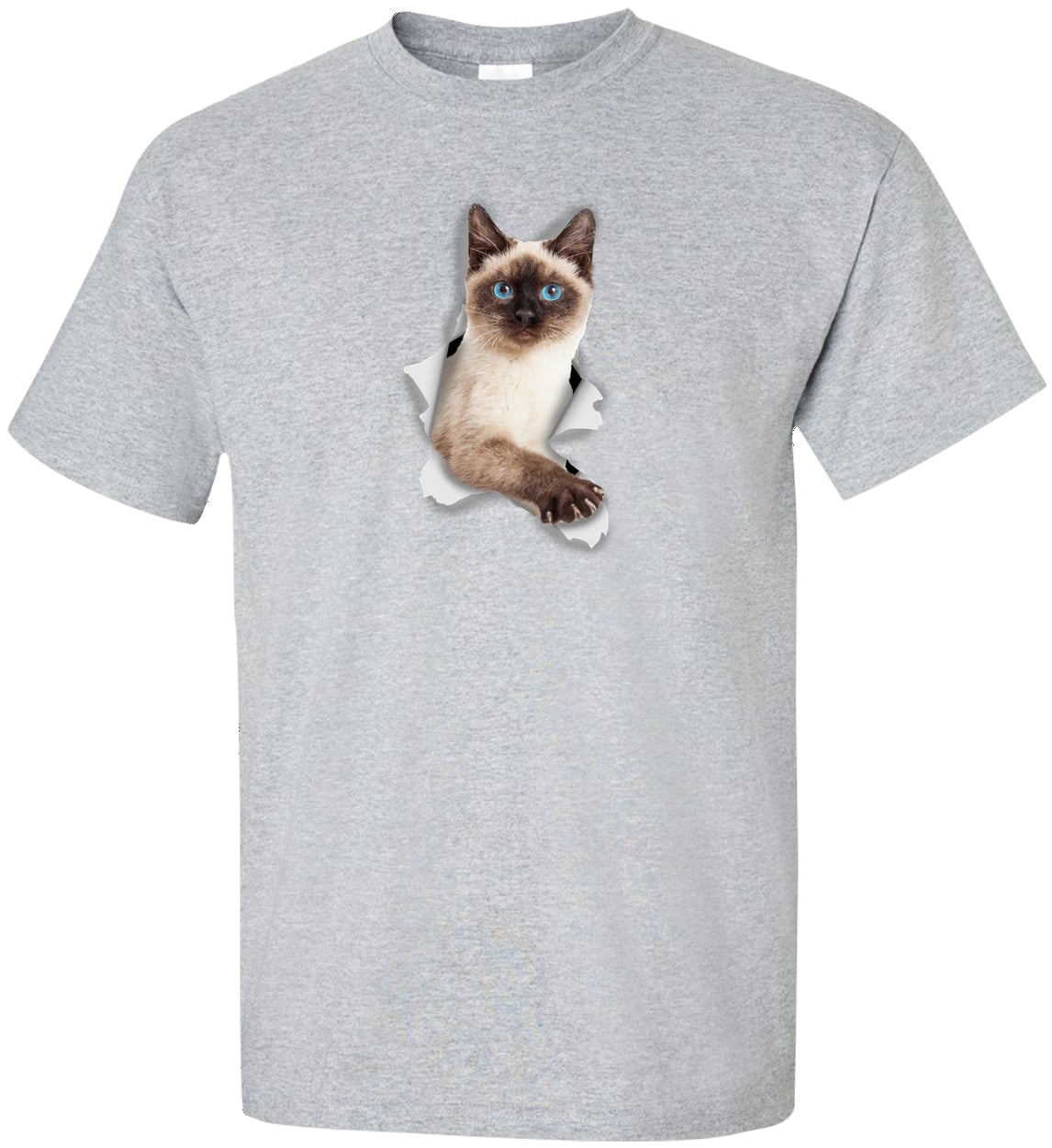 G200T Gildan Mens Tall Ultra Cotton Tee - Sport Grey