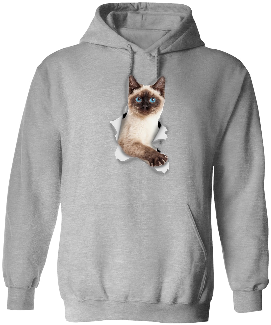 G185 Gildan Pullover Hoodie - Sport Grey