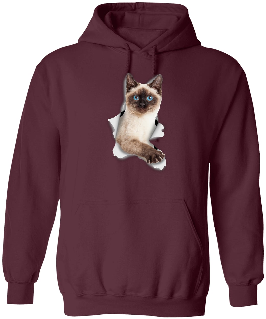 G185 Gildan Pullover Hoodie - Maroon