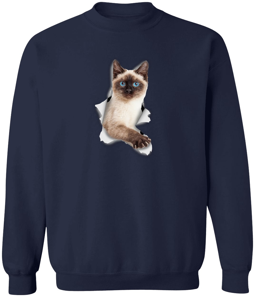 G180 Gildan Crewneck Pullover Sweatshirt - Navy