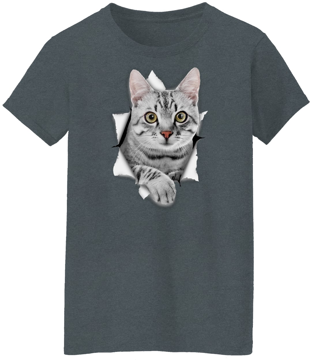 G500L Ladies' 5.3 oz. T-Shirt - Dark Heather