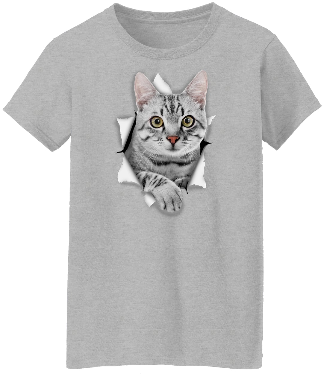 G500L Ladies' 5.3 oz. T-Shirt - Sport Grey