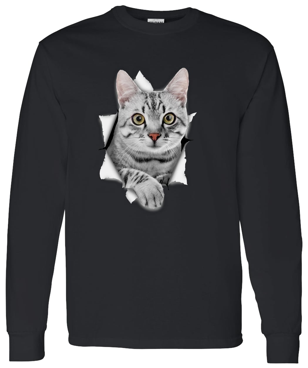 G540 LS T-Shirt 5.3 oz. - Black