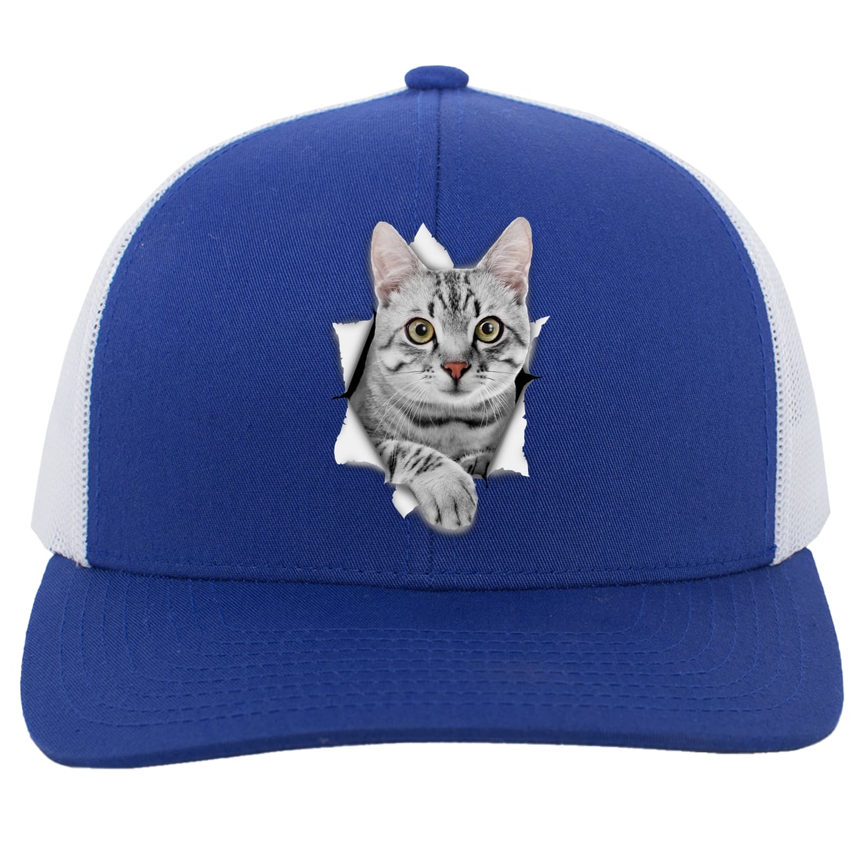 104C Trucker Snap Back - Royal/White